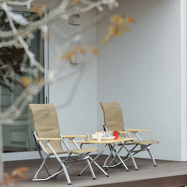 Snow Peak | Low Chair 30 | Folding Chair | Khaki | WildBounds