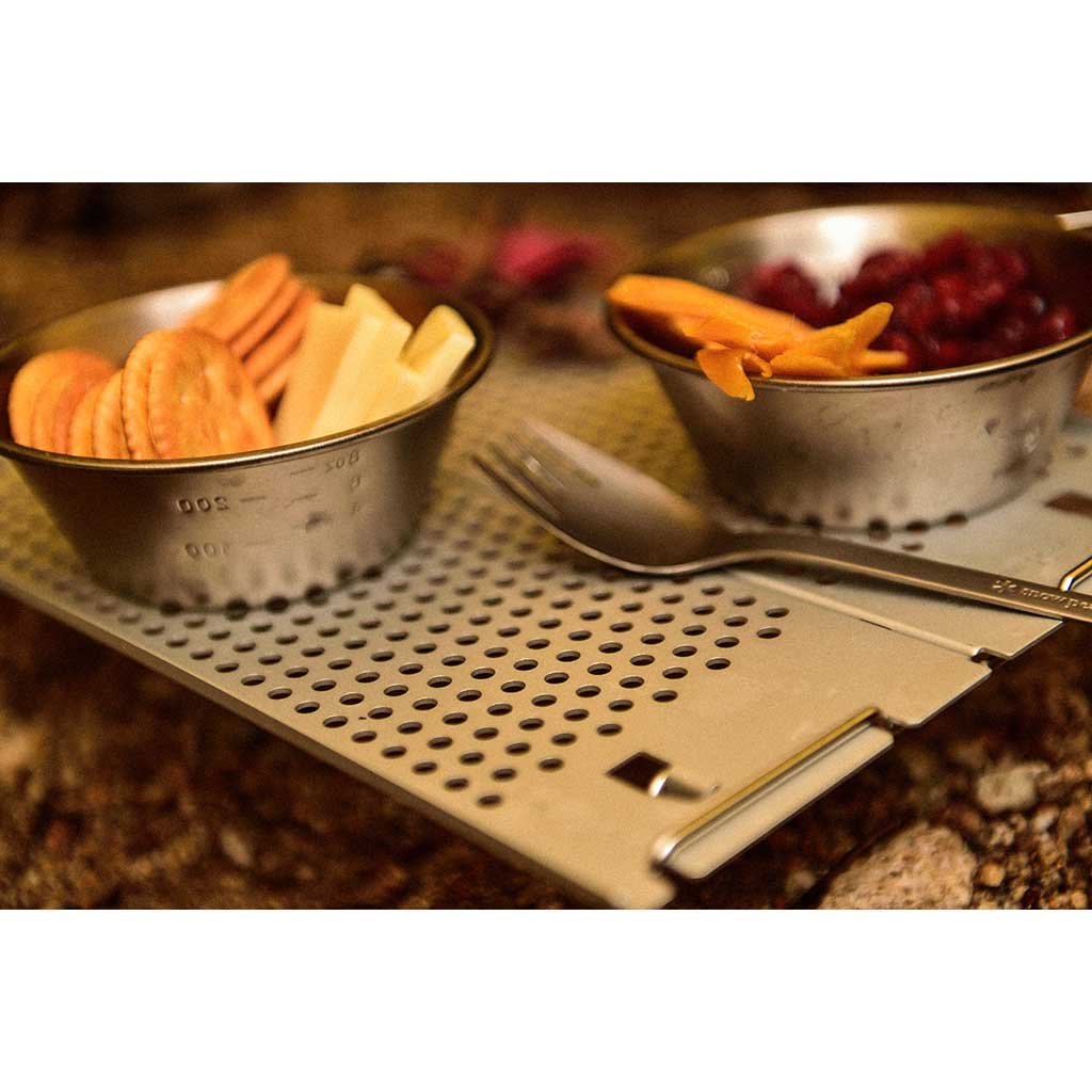 Ozen Solo Table Snow Peak SLV-171 Outdoor Tables Solo / Silver