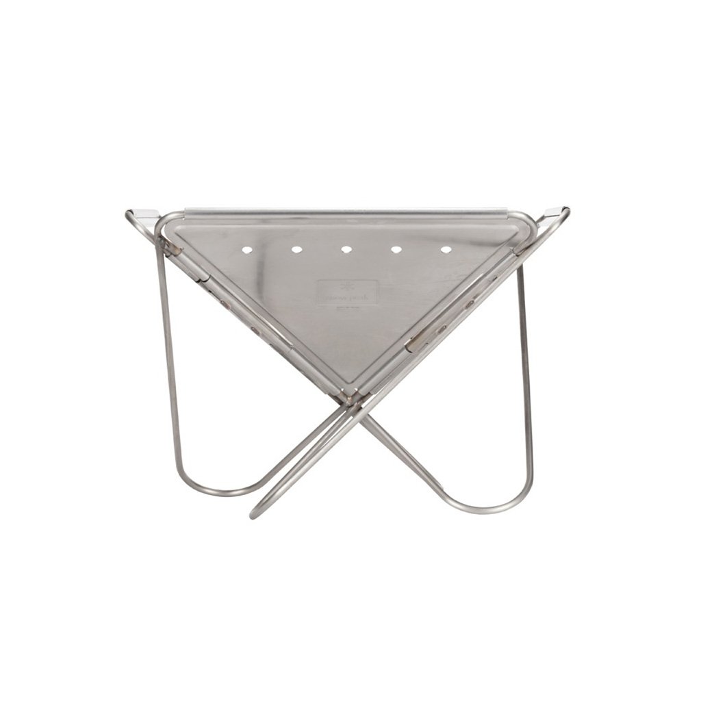 Pack & Carry Fireplace (Large) Snow Peak ST-032RS Firepits Large / Silver