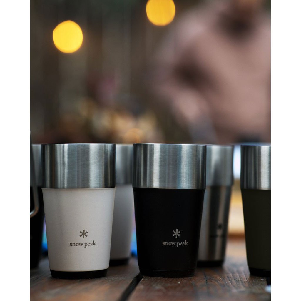 Shimo Tumbler 470 Snow Peak TW-470-SL Tumblers 470ml / Silver