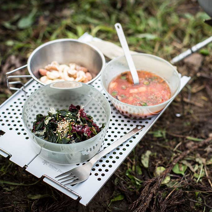 Titanium Fork & Spoon Set