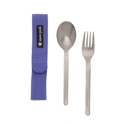 Titanium Fork & Spoon Set