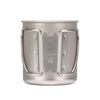 Titanium Single Mug 300 ml Snow Peak MG-142 Cups 300ml / Titanium