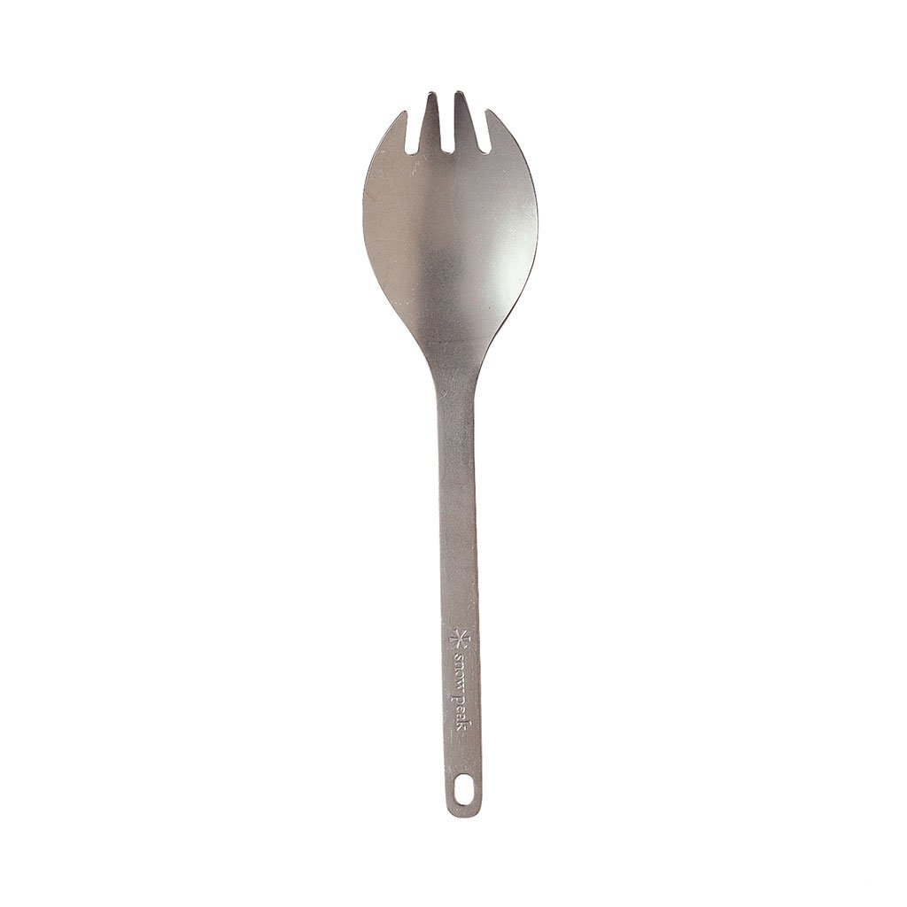 Titanium Spork Snow Peak SCT-004 Forks &amp; Spoons One Size / Titanium