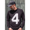 LUCKY No.4 American Sweatshirt - Unisex &SONS Cardigans & Jumpers