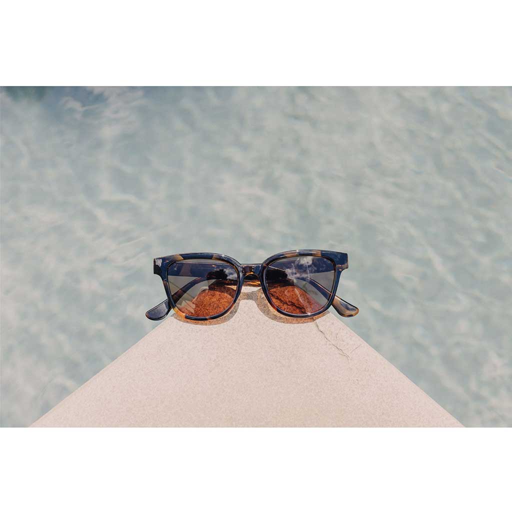 Miho Sunski SUN-MI-TAM Sunglasses One Size / Tortoise Amber
