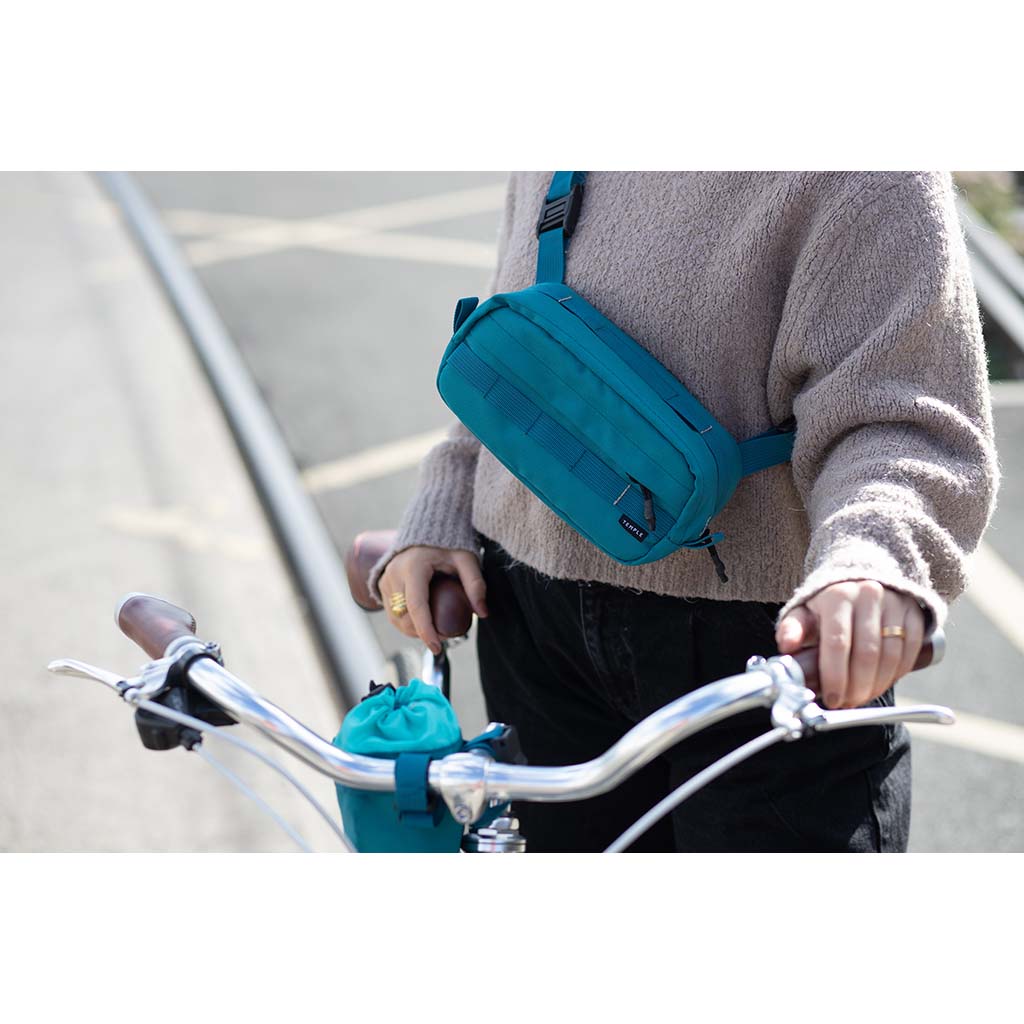 Bar Bag Temple Cycles TS-BAR-BLK Bike Bags 2L / Dusky Black