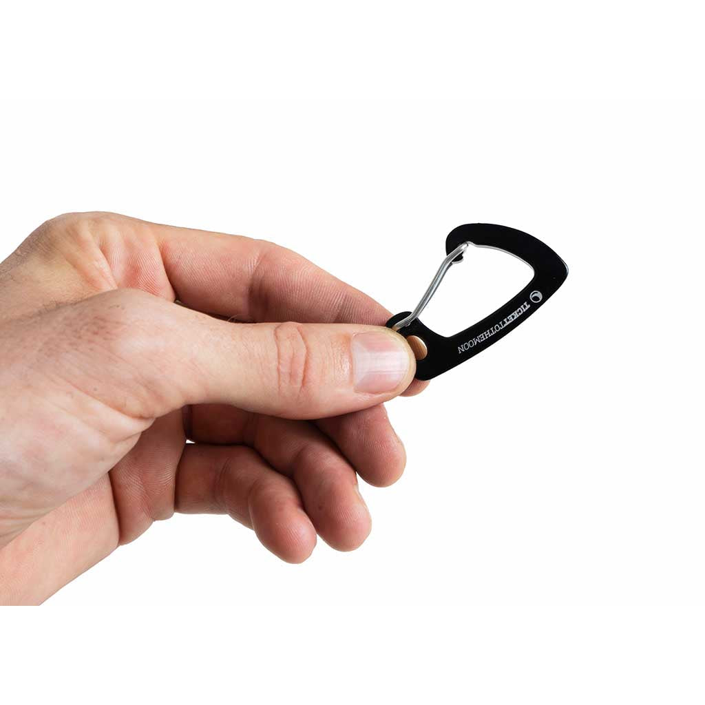 Carabiner | Set of 2 Ticket to the Moon TMBINER06 Hammocks Accessories 6kN / Black