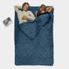 Ripstop Pillow Blanket Voited V21UN03BLPBCSST Blankets One Size / Sunset Stripes